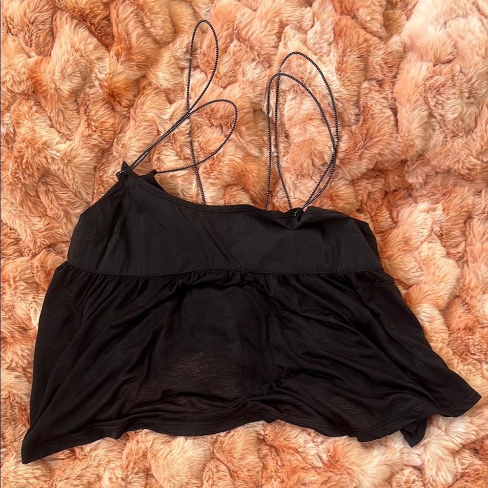 Black Spaghetti Strap Top